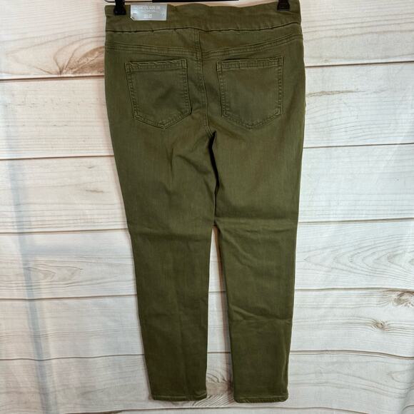Chico's Green Pull On Ankle Length Jegging Size 4R - Picture 3 of 10